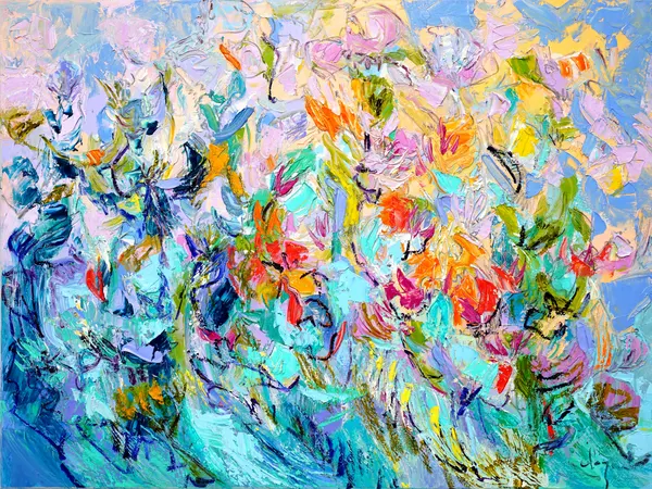 Radiant Floral Harmony by Dorothy Fagan