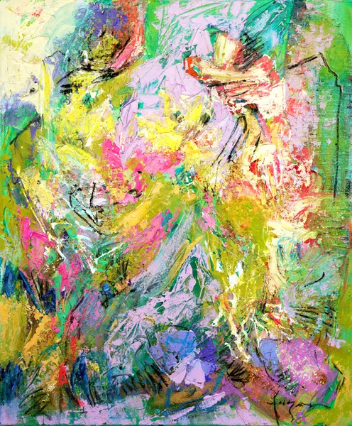 Brilliant Bloom Scape by Dorothy Fagan