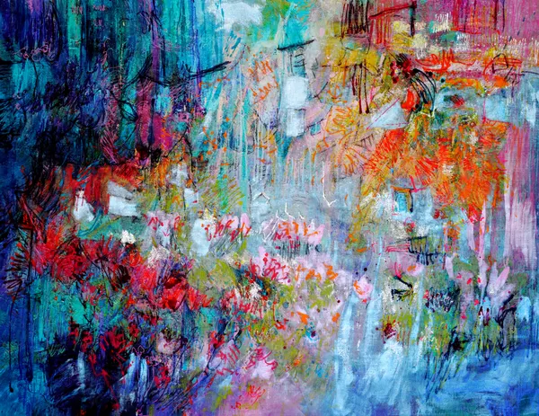 Chaotic Bloomscape by Dorothy Fagan