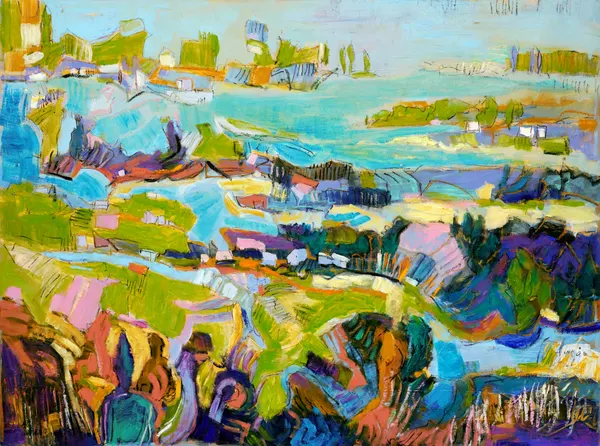 Vibrant Landscape by Dorothy Fagan