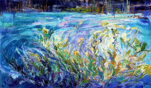 Brilliant Bloom Scape by Dorothy Fagan