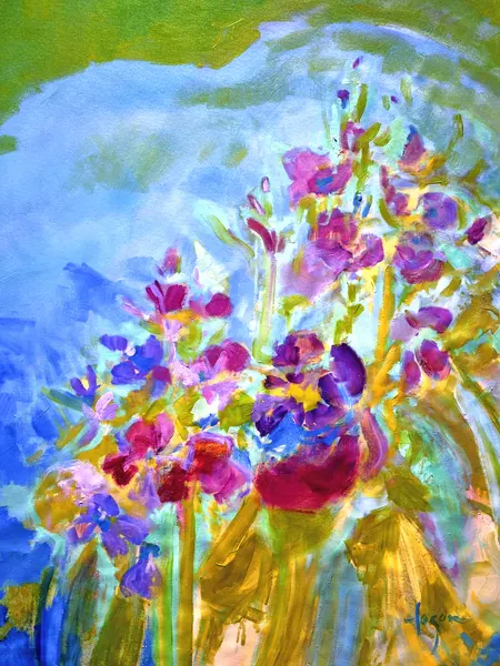 Vivid Colors And Delicate Petals by Dorothy Fagan