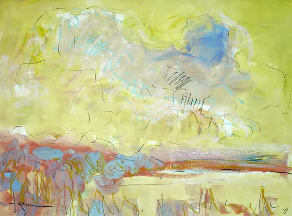 Abstract Landscape Horizons by Dorothy Fagan