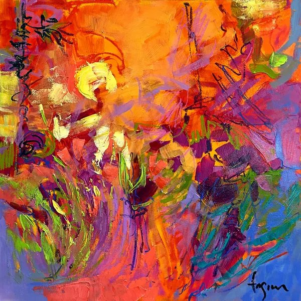 Vivid Sunburst by Dorothy Fagan