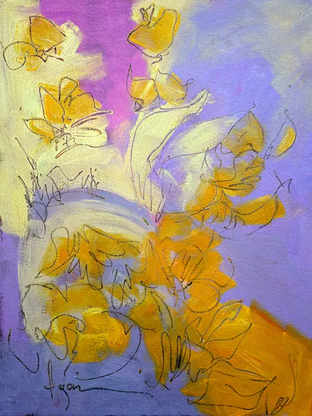 Golden Blossom Glow by Dorothy Fagan