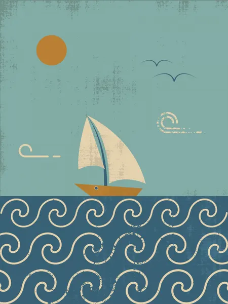 Sailing Under Golden Sun by The Creating Mind