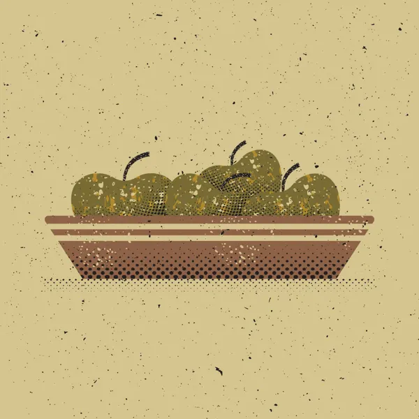 Rustic Green Apples by The Creating Mind