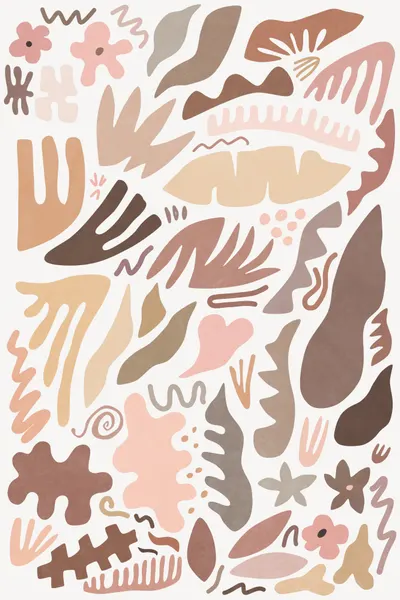 Earthy Abstract Shapes by amini54