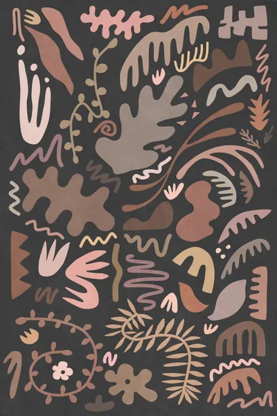 Modern Organic Shapes by amini54
