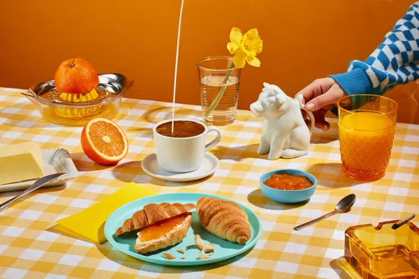 Bright Morning Breakfast by Julia Ramiro