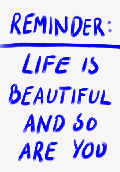Beautiful Reminder by Athene Fritsch