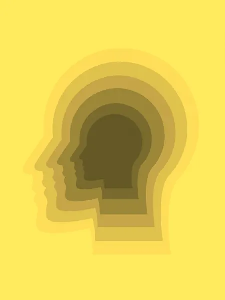 Layered Human Mind by Little Dean