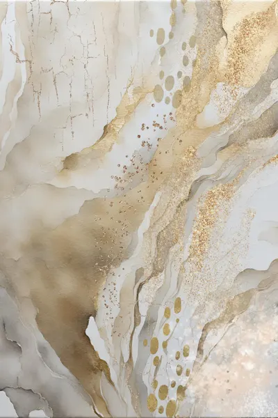 Gold Marble by Sally Ann Moss