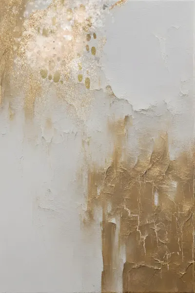 Shimmering Gold Flow by Sally Ann Moss