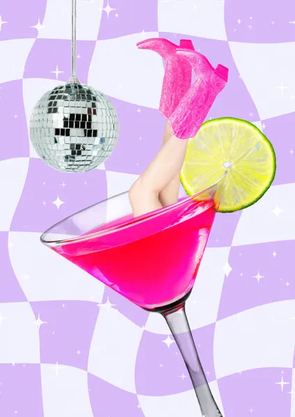 Disco Drink Delight by Athene Fritsch