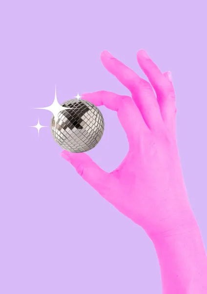 Pink Glow Sphere by Athene Fritsch