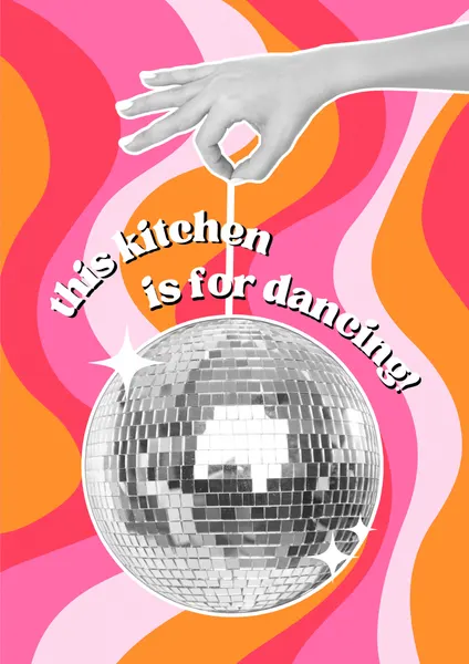 Disco Kitchen Vibes by Athene Fritsch