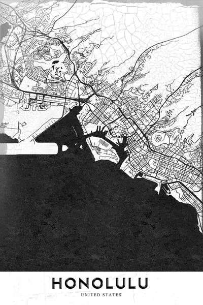 Honolulu City Map by StudioSix