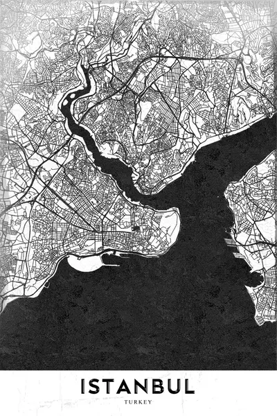 Istanbul City Map by StudioSix