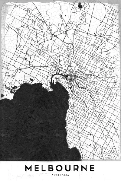 Melbourne City Map by StudioSix