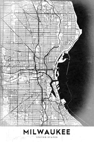 Milwaukee City Map by StudioSix