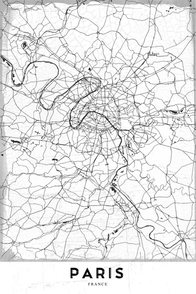 Paris City Map by StudioSix