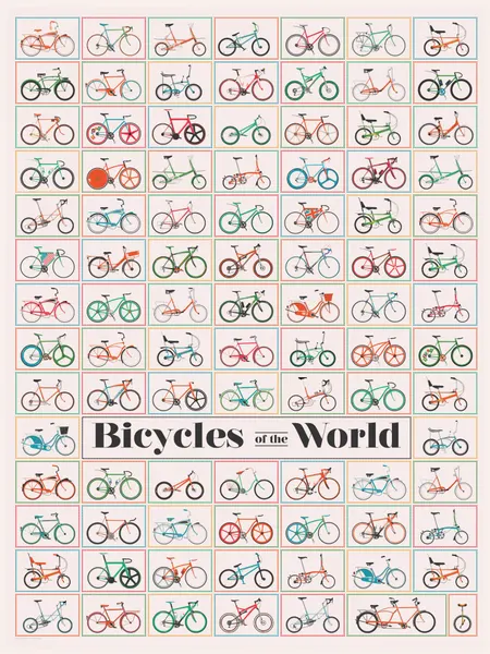 Bicycles of the World by Wyatt 9