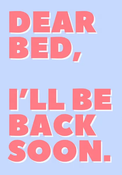 Letter to My Bed by Athene Fritsch