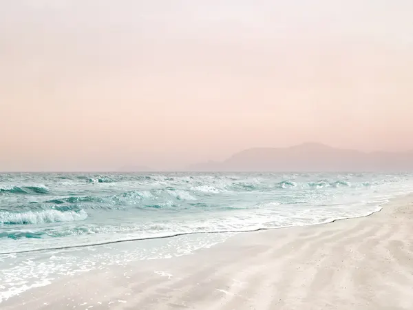 Serene Pastel Beach by Gemma Bardot