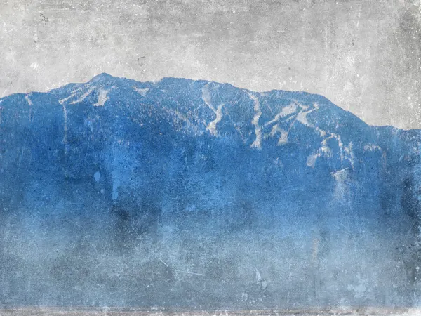 Blue Mountain Grunge by Gemma Bardot