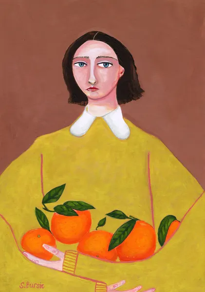 Yellow Lady Oranges by Sharyn Bursic