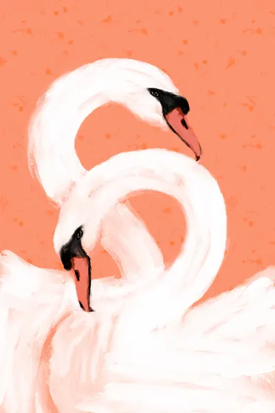 Graceful Swans by Treechild