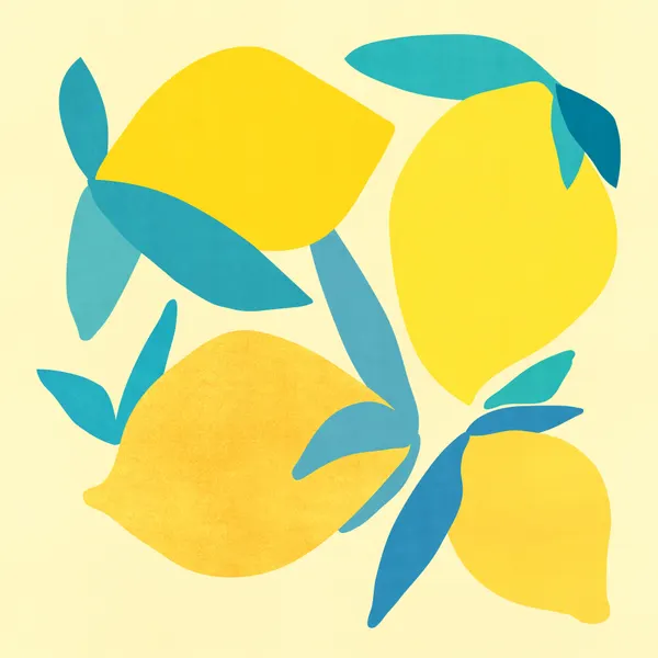 Lemon Shapes 2 by Kristian Gallagher