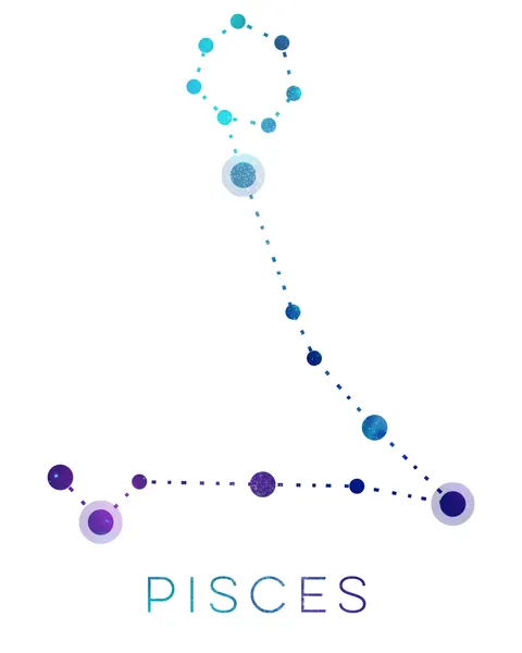 Dreamy Pisces Constellation by Emiliano Deificus