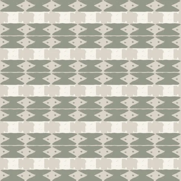Muted Sage Geometric Pattern by Gemma Bardot