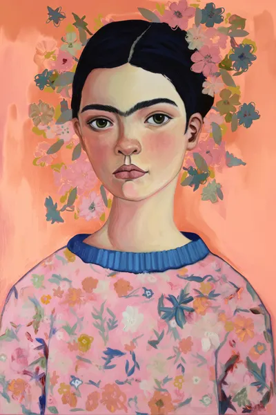 Young Frida (Peach) by Treechild