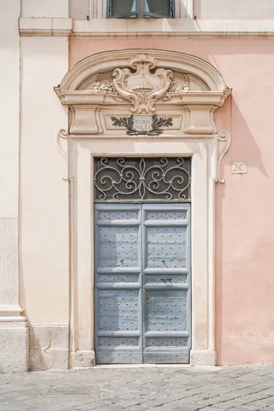 Ornate Blue Doorway by Henrike Schenk