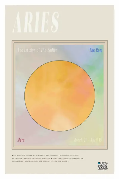 Aries Zodiac Sign by casa cartissi