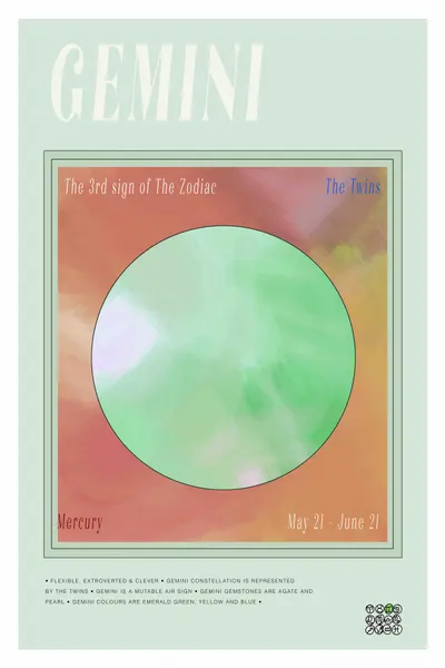 Gemini Zodiac Sign by casa cartissi
