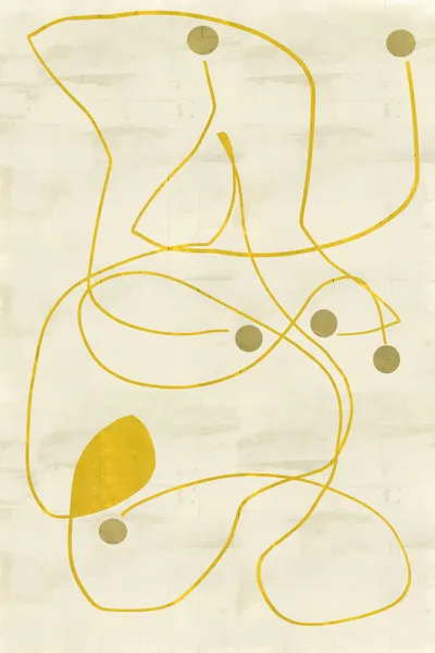 Abstract Golden Lines by casa cartissi