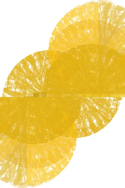Golden Abstract Fans by casa cartissi