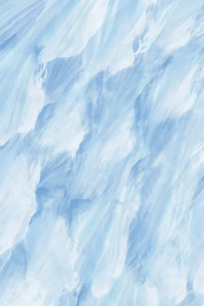 Dreamy Blue Gentle Waves by Martina