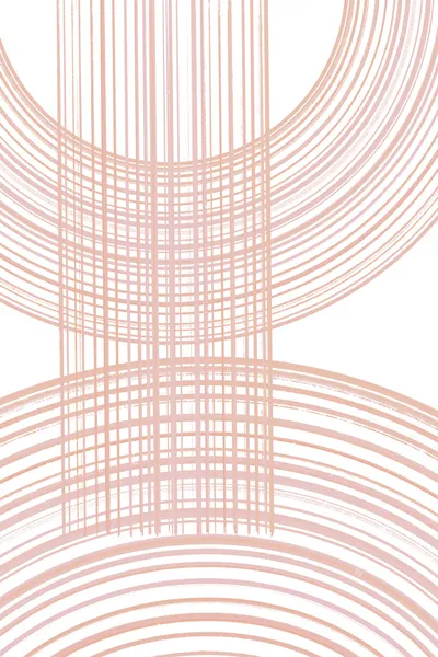 Blush Geometric Lines by Martina