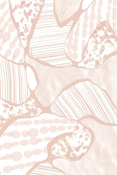 Gentle Abstract Forms by Martina