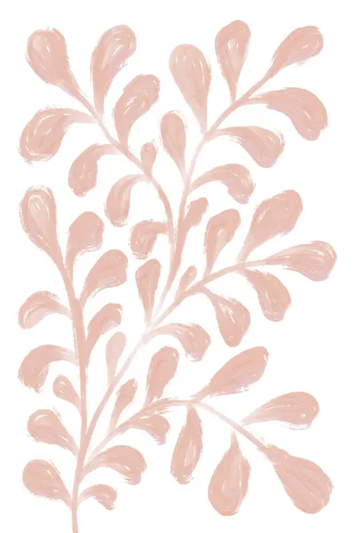 Soft Pink Botanicals by Martina