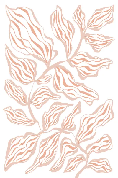 Wavy Leaf Pattern by Martina