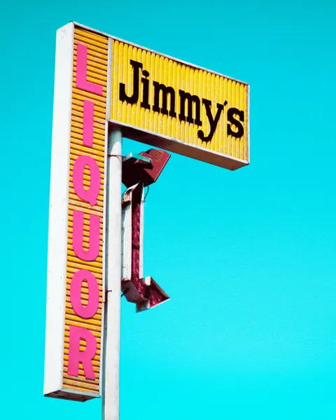 Jimmy's Liquor Sign by Tom Windeknecht