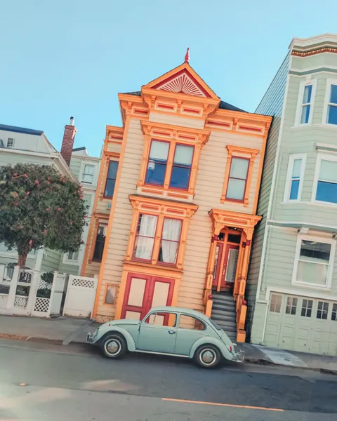 San Francisco Victorian and Bug by Tom Windeknecht