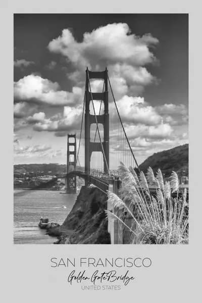 Golden Gate Bridge Vista by Melanie Viola