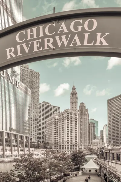 Historic Chicago Riverwalk by Melanie Viola